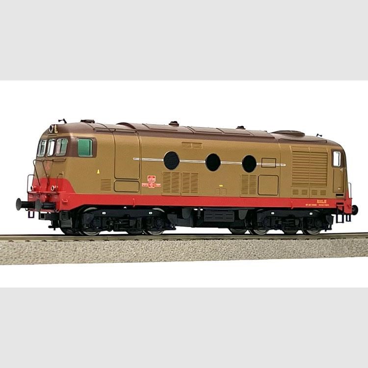 Os.kar 1013 FS locomotiva diesel D.341 5001 prima serie costruzione FIAT-Reggiane, ep.IV