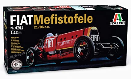 Italeri 4701 - Fiat Mefistofele Model Kit Scala 1:12