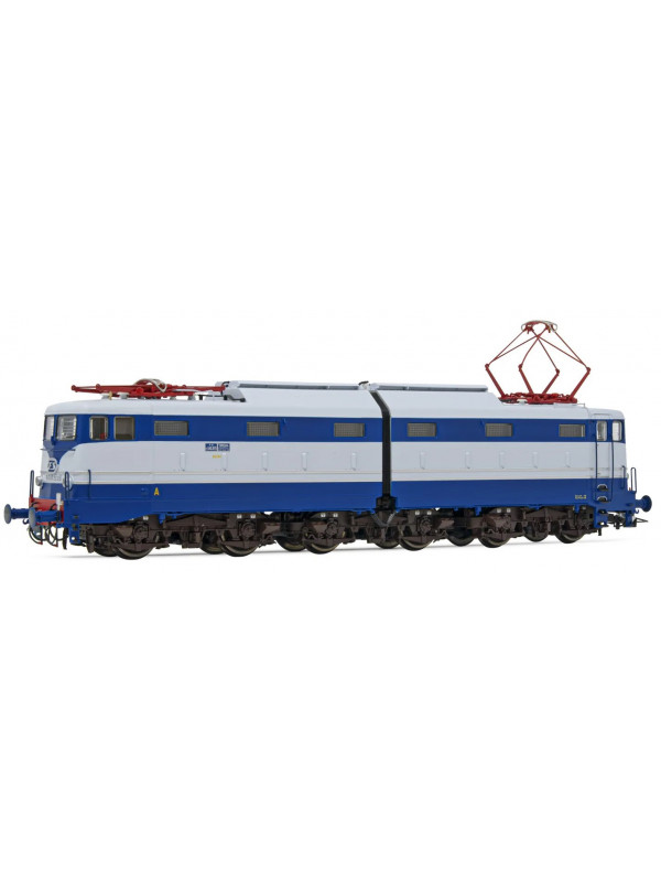 RIVAROSSI HR2868 - FS locomotiva elettrica E.646 035 di 2a serie, livrea ''Treno Azzurro'', ep.IIIb